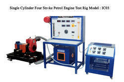 Single Cylinder Four Stroke Petrol Engine Test Rig
