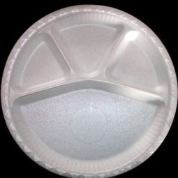 12a   Round 4 Compartment Disposable Plate