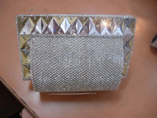 Designer Evening Crystal Clutch