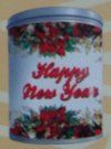 Floral New Year Large Tin Gift Box