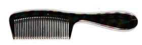 Hair Comb (Graphic Handle)