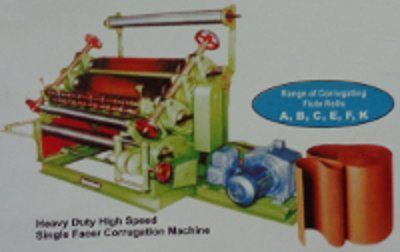 Heavy Duty High Speed Single Facer Corrugation Machine