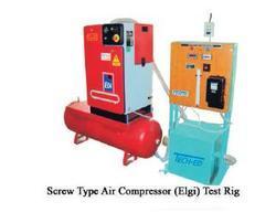 Screw Type Air Compressors Test Rig