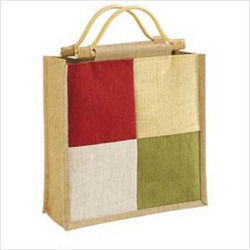 Check Jute Bag