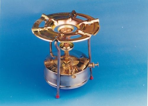 Brass Kerosene Pressure Stove - Size No 1, No 2, No 3 | Portable, Low Fuel Consumption, Individually Tested for Leak Prevention