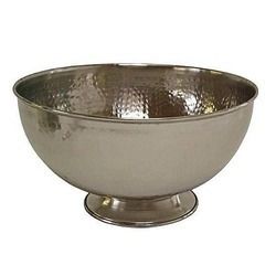 Silver Decorative Round Bowl