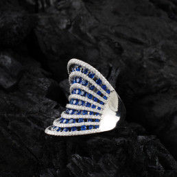 Ladies Silver Ring