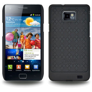 Samsung Galaxy S Ii Gt-i9100 के लिए स्क्रीन प्रोटेक्टर के साथ सिंपल केस