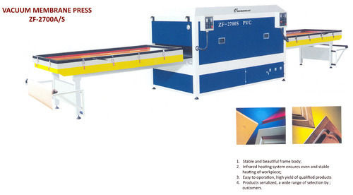 Vacuum Membrane Press Machine - High Durability, High Tensile Strength & Hardness | Simple to Use, Low Maintenance