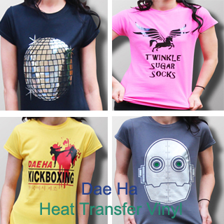 Heat Transfer Flex For T-Shirts