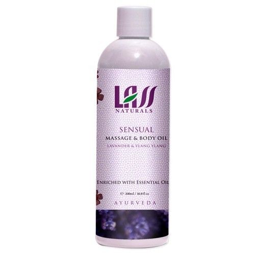 Lass Naturals Sensual Massage And Body Oil 100 Ml