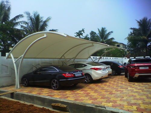 Tensile Car Parking Structure