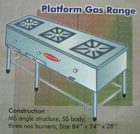 Platform Gas Range