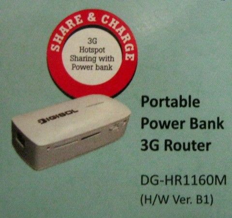 Portable Power Bank 3g Router