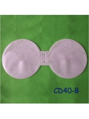 Colorful Matte Film 13*14cm Non-woven CD Sleeve for 2 Discs