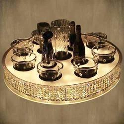 Crystal Lazy Susan