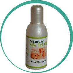 Cute Kid Body Massage Oil