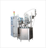 Curd and Yogurt Filling / Sealing Machine (Model No.: CF600 X 2 P)