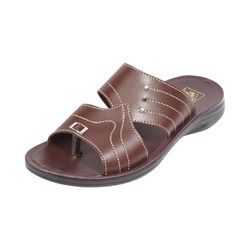 Brown Leather Men's Sandal