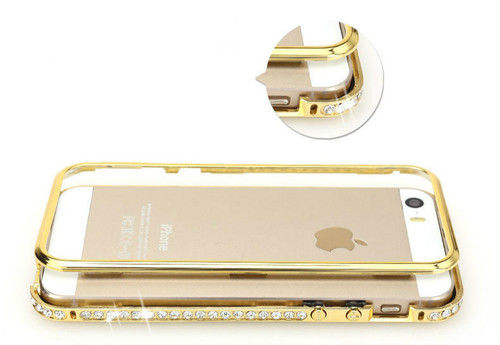 OIO iPhone 5 And 5S Bling Diamond Detachable Metal Bumper Cases