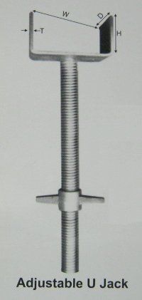 Adjustable U Head Jack