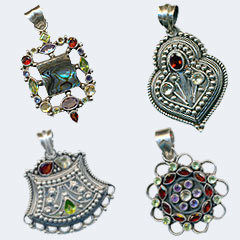 Designer Silver Pendants