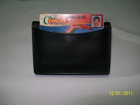 Mini Leather Card Pouch