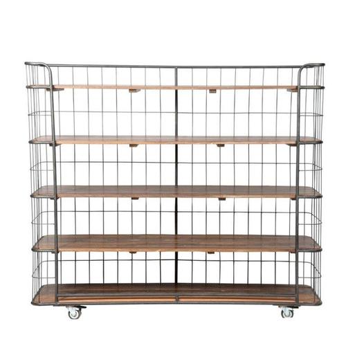 Iron Shelving Units - Customizable Dimensions | Durable, Versatile, Available in 25 Variations