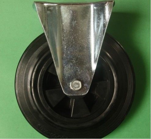 Industrial Black Rubber Swivel Type Ash-Bin Caster