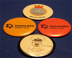 Button Plastic Badges