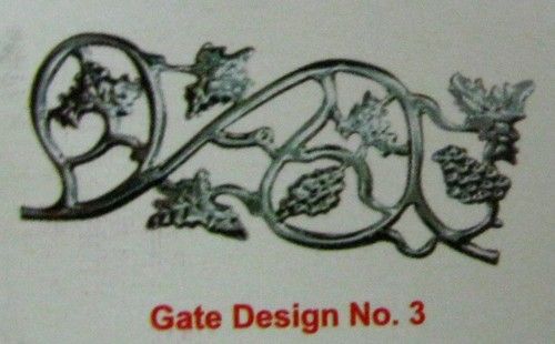 Modern Entrance Gate Design (Model No. 3)