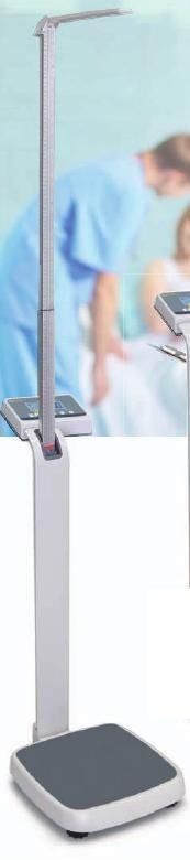 Personal Floor Scale with Stand and Height Rod (KERN MPE-HM)