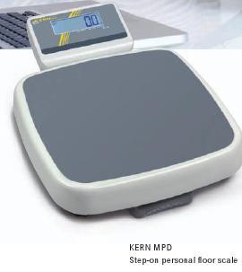  स्टेप-ऑन पर्सनल फ़्लोर स्केल (KERN MPD) 