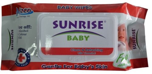 100 Sheets Baby Wet Wipes (SUNRISE)