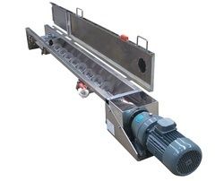 SS Screw Conveyor - Stainless Steel, Durable Design for Efficient Material Handling