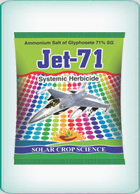 Jet - 71 (Ammonum Aalt Of Glyphosete 71% Sg, Herbicide)