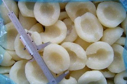 Dices Slices Half IQF Frozen Pears