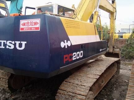 Used Crawler Excavators Komatsu PC200-5