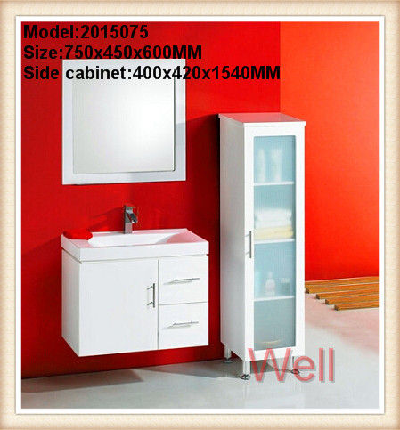 Hanging High Gloss Mdf Bathroom Cabinet (2015075)