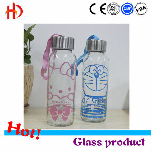 glass bottles