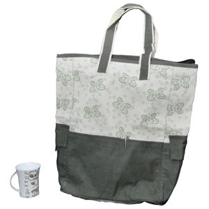 100% Biodegradable Natural Cotton Canvas Shopping Bags (K222-C)