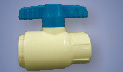 CPVC Ball Valve - Durable Design for Pipe Fitting Applications | Available in Multiple Sizes, Unbeatable Quality Standards