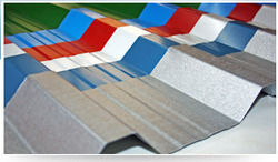 Angular Trapezoidal Fluted Roofing Sheet