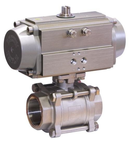 Ball Valve With Pneumatic Actuator Double Acting