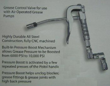 Booster Grease Control Valve