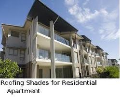 Roofing Shades for Residential Apartment