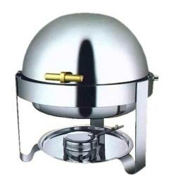 Round Roll Top Chafing Dish