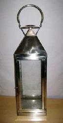 Fine Finish Shiny Stainless Steel Candle Lantern