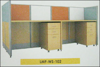  ऑफिस वर्क स्टेशन (LMF-WS-102) 