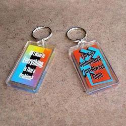 Plastic Key Chains